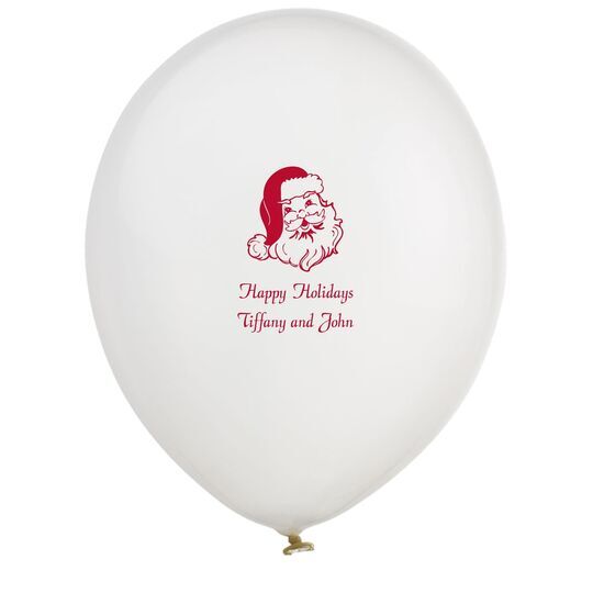 Happy Santa Claus Latex Balloons